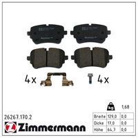 Bremsbelagsatz, Scheibenbremse Bremsbelagsatz, Scheibenbremse