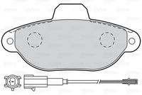 Bremsbelagsatz, Scheibenbremse
