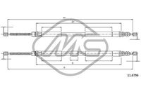 жило, ръчна спирачка