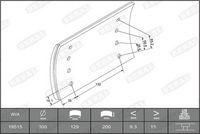 BERAL Remvoeringsset, trommelrem 1