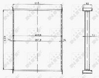 NRF Koelblok, radiateur 2
