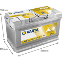 VARTA Accu / Batterij 2