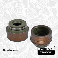 Thumbnail - Kleppenset, in-/uitlaatklep - VS0006VR1 - ET ENGINETEAM