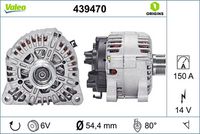 Generator / Alternator VALEO, Cod: 439470