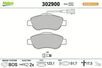 Bremsbelagsatz, Scheibenbremse