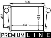 Thumbnail - Intercooler, inlaatluchtkoeler - CI352000P - MAHLE