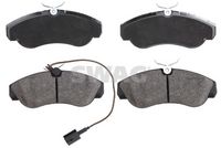 комплект спирачно феродо, дискови спирачки