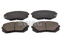 комплект спирачно феродо, дискови спирачки