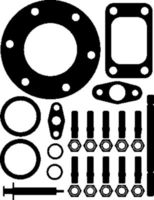 Thumbnail - Turbocharger, montageset - 001TA18590000 - MAHLE