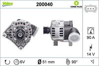 Generator / Alternator VALEO, Cod: 200040