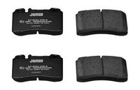 Bremsbelagsatz, Scheibenbremse