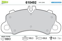 Bremsbelagsatz, Scheibenbremse