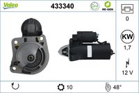 Starter VALEO, Cod: 433340