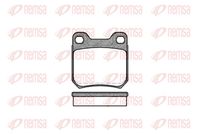 комплект спирачно феродо, дискови спирачки