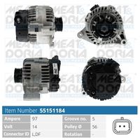 Generator / Alternator MEAT & DORIA, Cod: 55151184
