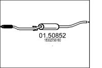 Mittelschalldämpfer