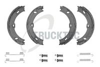 комплект спирачна челюст, ръчна спирачка