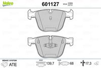 Bremsbelagsatz, Scheibenbremse