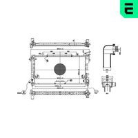 радиатор, охлаждане на двигателя