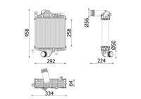 Thumbnail - Intercooler, inlaatluchtkoeler - CI672000P - MAHLE