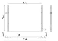 Thumbnail - Lage temperatuurkoeler, intercooler - CIR37000P - MAHLE