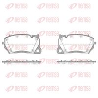 комплект спирачно феродо, дискови спирачки