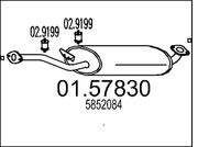 Mittelschalldämpfer