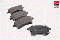 комплект спирачно феродо, дискови спирачки