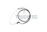 предупредителен контактен сензор, износване на накладките