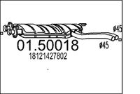 Mittelschalldämpfer