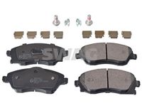 комплект спирачно феродо, дискови спирачки