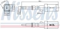 NISSENS Sensor, koelvloeistoftemperatuur 5