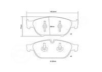 BREMBO High performance remblokkenset 3