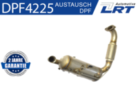 Ruß-/Partikelfilter, Abgasanlage