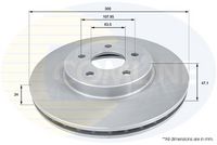 Disc frana COMLINE, Cod: ADC1215V