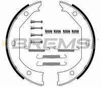 Комплект спирачна челюст, ръчна спирачка GF0080-1 BREMSI