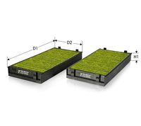 Филтър купе (поленов филтър)