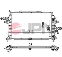 Radiators, Motora dzesēšanas sistēma 60C9038-JPN JPN