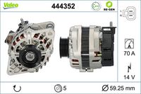 Генератор 444352 VALEO