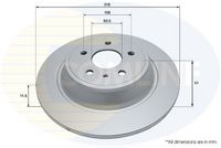 Disc frana COMLINE, Cod: ADC1275