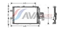 Condensator / Radiator aer conditionat AVA Clever Choice, Cod: OLA5369