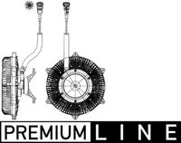Thumbnail - Koppeling, radiateurventilator - CFC216000P - MAHLE