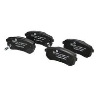 Bremsbelagsatz, Scheibenbremse