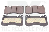 Bremsbelagsatz, Scheibenbremse