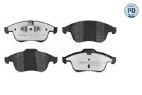 комплект спирачно феродо, дискови спирачки