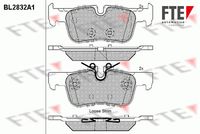 комплект спирачно феродо, дискови спирачки