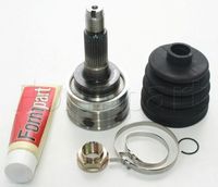 каре комплект, полуоска