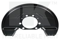 Spritzblech, Bremsscheibe