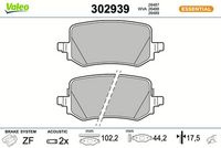 Bremsbelagsatz, Scheibenbremse
