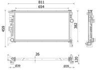 Thumbnail - Radiateur - CR2334000P - MAHLE